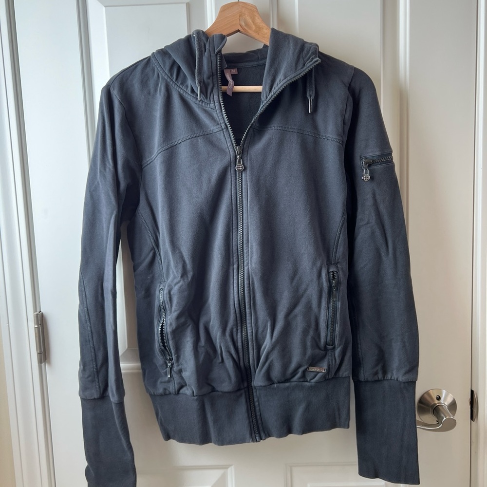 Sweaty Betty zip up hooded sweatshirt/jumper